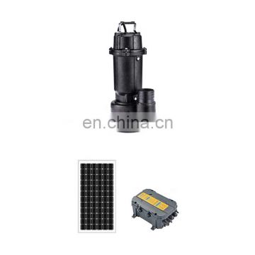 LSG series submersible brushless  solar  system dc large flow deep well pump