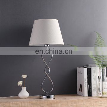 European simple design metal material custom modern bedside lamps for living room decor
