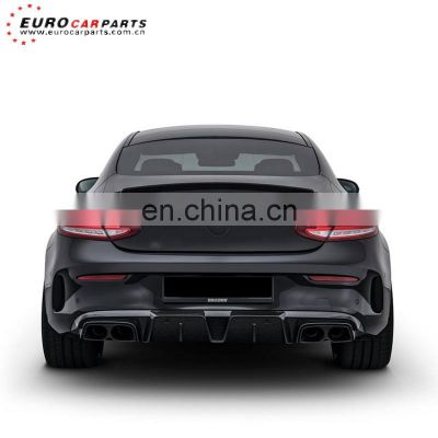 C63 trunk spoiler for C-class W205  2014-2016year B-style DRY carbon fiber rear wing for C63s