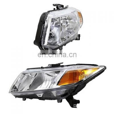 New Headlight Headlamps HO2502145 HO2503145  Car Light Lamp For Honda CIVIC SEDAN 4Dr 2012-2015 DOT Approved