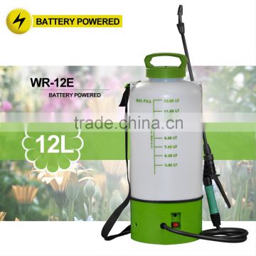 (1036) on wheels 2 and 3 Gal portable garden no pump rechargeable battery powered weed sprayer