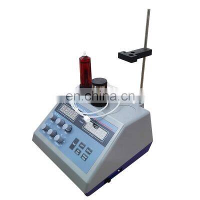 TPD Karl Fischer Volumetric Titrator Automatic Potentiometer Moisture Titrator