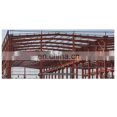 China Metal Building Construction Prefabricated Light Steel Portal Frame