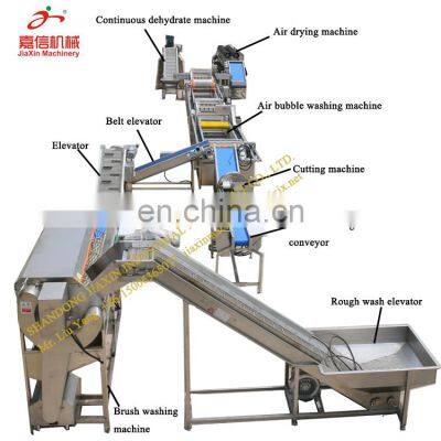 High efficiency ginger processing line