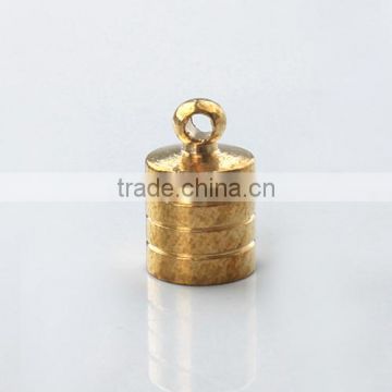 manufacture strong jewelry findings brass antique cord end