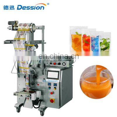 juce pouch packing machine liquid juice sealing and packaging machine