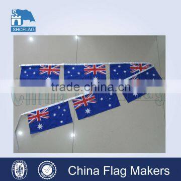 Custom made bunting flags