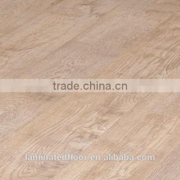 8.3mm light shade handscraped laminated floor manufacturer