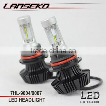Wholesale car accessories fanless led headlight 12v 4000LM 30w g7 phi led headlight