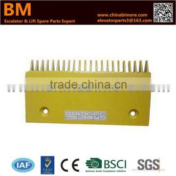 57410421Y,Escalator Comb Plate for 9300,202.9x107mm,Tooth Pitch 9.068,Hole Spacing 145,22T,Yellow