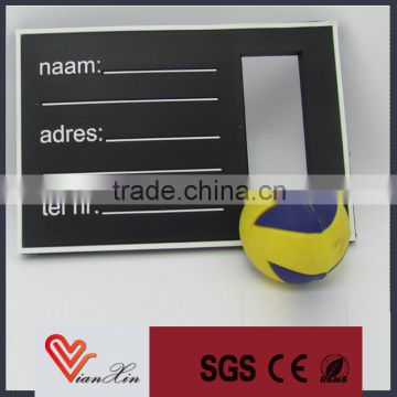 new china custom plastic printing baggage hang tag
