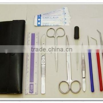 Cheap Price CE/ISO/FDA Certificate Minor Surgical Kit Disposable Sterile Dissecting Set