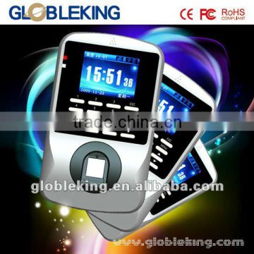 Standalone color Biometric time attendance and access control terminal