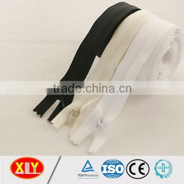 high end waterdrop pull invisible zipper, conceal bolster zipper