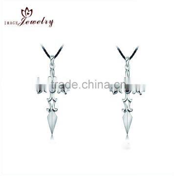 classic best selling large sterling silver cross pendant wholesale