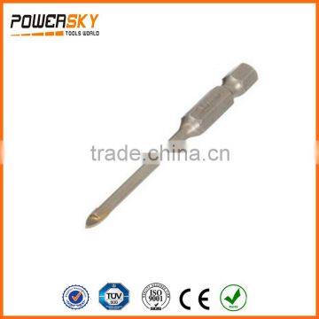 High quality hex shank glass drill