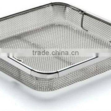 Micro Mesh Tray with Drop Handles