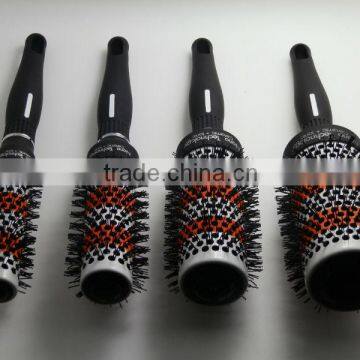 heat remind round ionc professional ceramic hair brush color changed