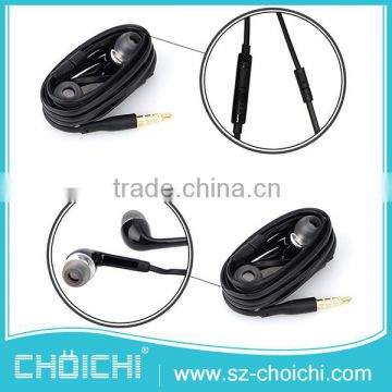 China factory black 100% original EO-EG900BB earphone with microphone for samsung