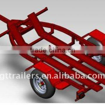 Motorcycle Trailer(red powder coated)