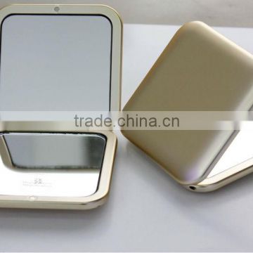 2014 newly bright gold double side mirror with five colors,ME202