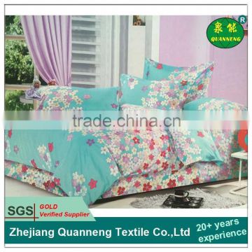 China manufacturur small flower print brushed fabric