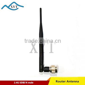 Factory Price 2400-2500MHz 5dBi Omni-directional Wifi Antenna Wireless Router External Antenna