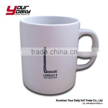 printed custom logo design ceramic coffee mug with spoon ,ceramic tea mug coffee mug