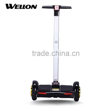 2016 new F1 electronic 2 wheel hoverboard with handle led lights 700w balance scooter
