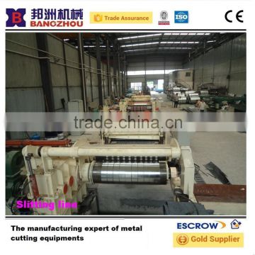 Economical aluminium steel shearing uncoiling machine