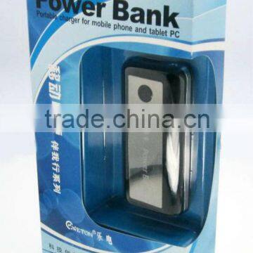 2013 best-selling portable power bank / mobile power bank for all DC5V devices in blister package