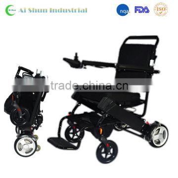 180W 10AH Folding portable electric power wheelchair