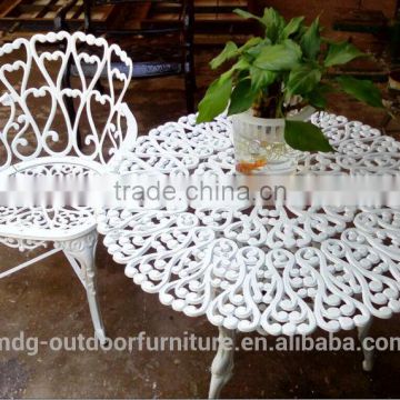 2 Piece Sets White Dining Table Garden Furniture Sale