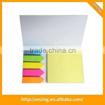 Fashion sticky note wtih page marker