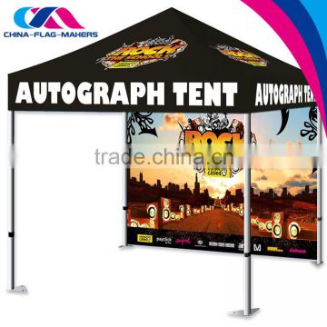 custom advertising 4x8 fold kiosk tent for stall