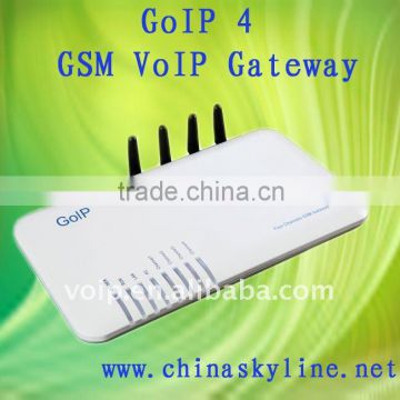 GOIP4,4 channels gsm voip gatewat/voip adapter