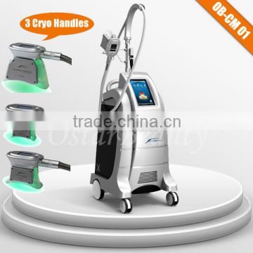 Vertical (CE Proof) 3D Cryolipolysis Skin Tightening Slimming Machine For Cellulite Removal