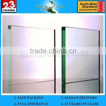 3-19mm Ultra Extra Clear Float Glass with AS/NZS 2208