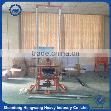 Mini water well drilling machine for earth