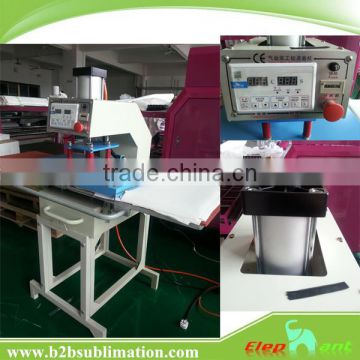 2015 cheap price automactic double-position pneumatic hot transfer press machine