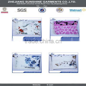 professional trade home textiles,ladies printing scarves