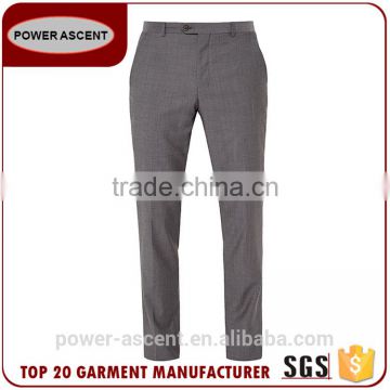 Wholesale Customer Design Polyester Viscose Spring Summer Suit Man Pants Casual