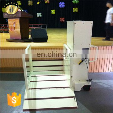7LSJW Shandong SevenLift 1m cheap residential wheelchairhydraulic lifting platform elevator for disabled
