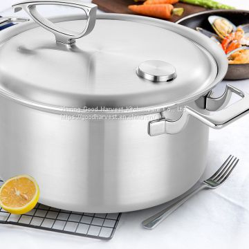 26cm try-ply Stainless Steel Stock Pot
