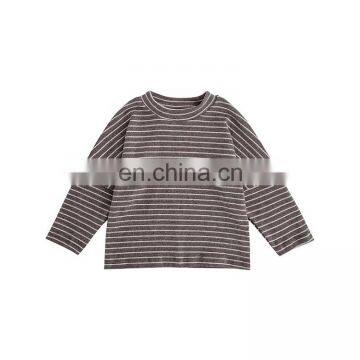 4555 Small MOQ for customer spring long sleeve t-shirt girls kids clothing