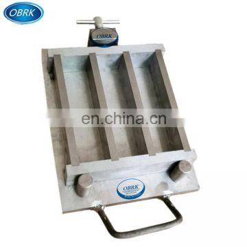 40*40*160mm Three Gang Moulds steel three gang concrete test mould