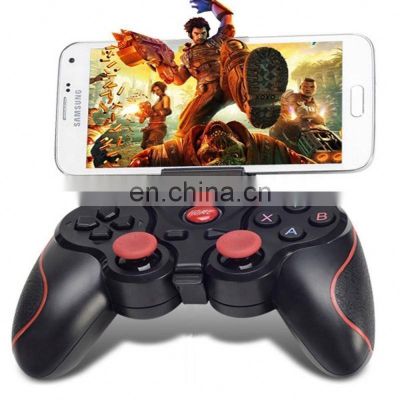 Cheapest Price T3 Gamepad Wireless Controller Bt3.0 T3 Joystick Game pad Add Smart Phone Holder For Mobile X3 Gamepad