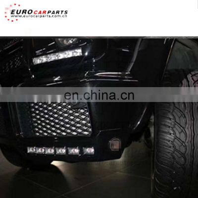 Black Friday G class pp material front corner lips with leds for g63 g65 2017year up'(10leds) car parts