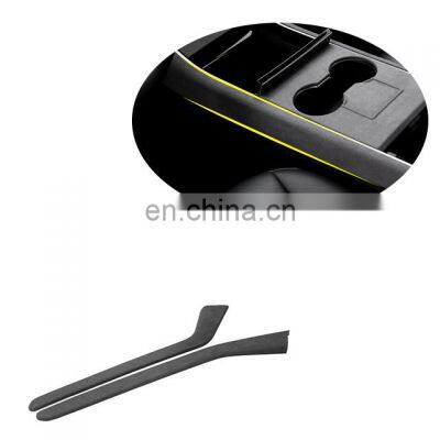 Accessories Parts Interior Turn Fur Center Console Side Panel Cover For Tesla Model 3