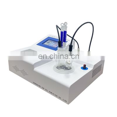2021 Year Promotion TP-2100 MPU Controlled Electrolysis Automatic Karl Fischer Moisture Tester
